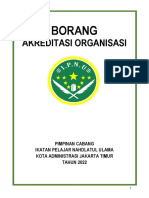 Borang Akreditasi Jaktim