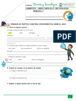 1° Ficha de Reforzamiento Sem.2 - Exp 1-Ciencia y Tecnologia