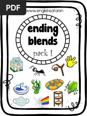 phonics ending blends pack