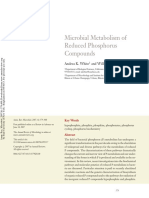 Microbial Metabolism of Reduced Phosphorus Compounds White2007