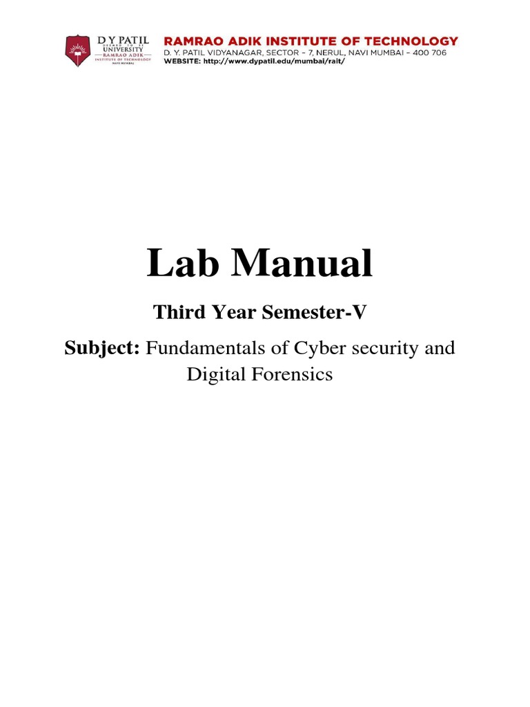 Cybersecurity Lab Guide | PDF | Password | Malware
