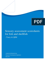 Sensory Assessment Scoresheets For Fish and Shellfish - Torry & QIM
