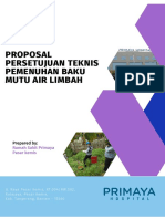 Revisi Proposal Persetujuan Teknis Pemenuhan Baku Mutu Air Limbah Primaya Hospitas Pasar Kemis 2021