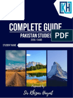 Complete Guide of Pakistan Studies 1