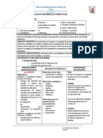 Plan de Desarrollo Curricular. Datos Referenciales:: Dirección Regional Potosí Escuelas de Cristo