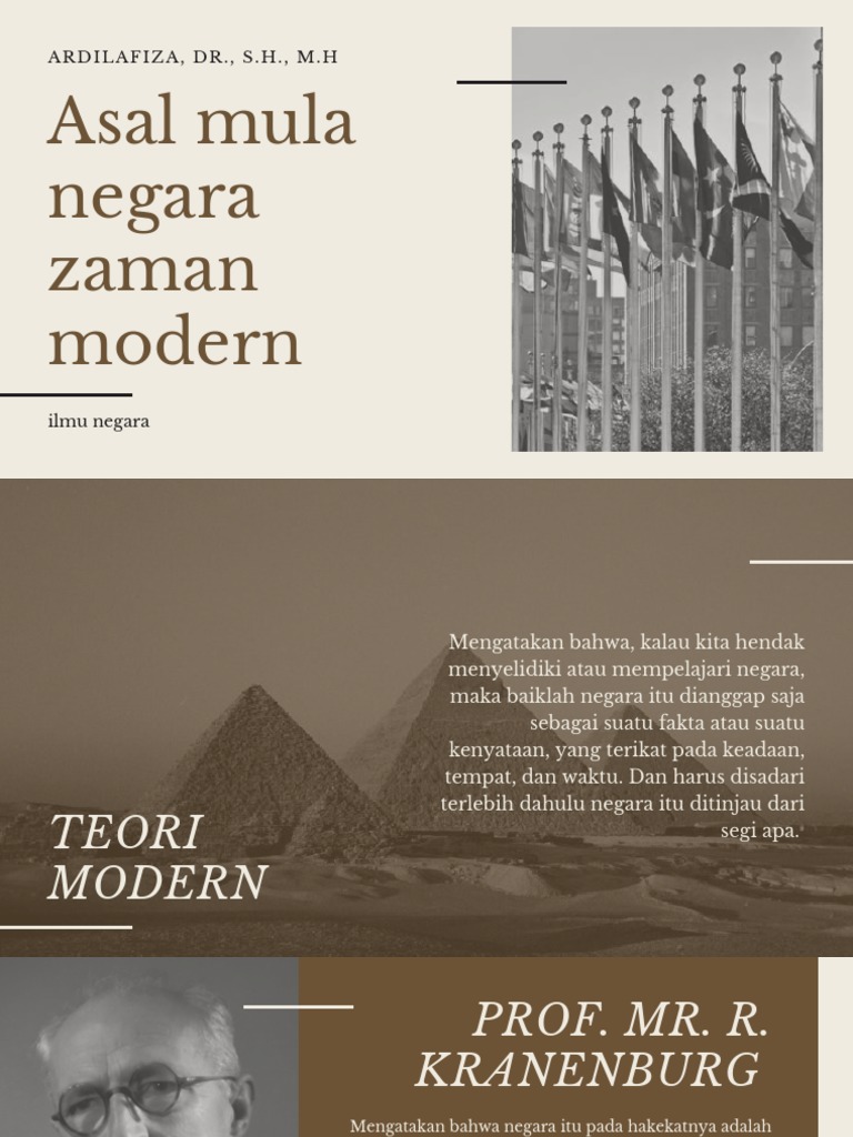 Asal Mula Negara Modern | PDF | Ilmu Sosial | Filsafat