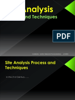 Lecture 3a - Site Analysis and Techniques