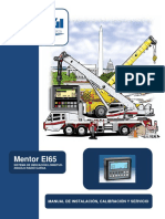 Mentor EI65 Installation Calibration Service Manual Spanish