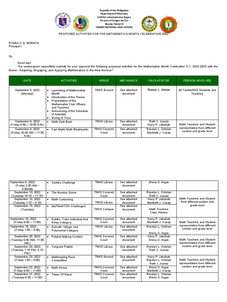 proposed-activities-math-month-celebration-pdf-science-mathematics