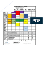 TUP Mechanical Engineering Class Schedule for 4th Year Sections