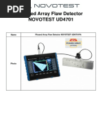 Brochure of Phased Array Flaw Detector NOVOTEST UD4701 (1)