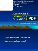 Unid II PPT 02 Os Controles e Atributos Climaticos