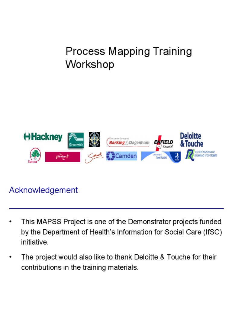 Mapss process mapping course pdf business process systems engineering