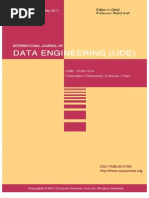 Download International Journal of Data Engineering IJDE_V2_I2 by AI Coordinator - CSC Journals SN60133170 doc pdf