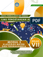 IPA - MODUL 3 - Klasifikasi Materi Dan Perubahannya