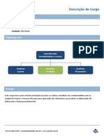 Analista Contábil descrição cargo