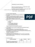 INSTRUMENT DE EVALUARE ALTERNATIVĂ