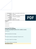 Antropología y Sociología Jurídica - Prueba de Entreda