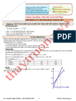 DẠNG 4. BÀI TOÁN LIÊN QUAN ĐẾN ĐỒ THỊ CHUYỂN ĐỘNG THẲNG ĐỀU