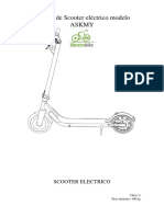 Manual Scooter Electrobike Askmy