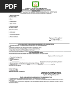 Birth Report Form No. 1 Instructions | PDF | Childbirth | Mother