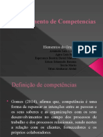 Mapeamento de Competencias Esperanca