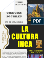 La Cultura Inca 2da Parte