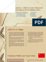 Kelompok VIII ASEAN Plus Three - China