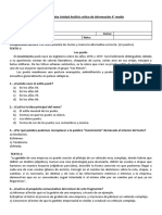 Prueba evaluación de medios 4° medio