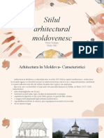 Stilul Arhitectural Moldovenesc