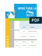 Menu Agosto 2022 - 2