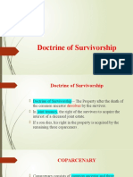 Doctrine of Survivorship