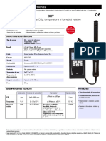 Medición CO2, temperatura y HR