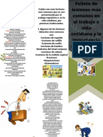 Folletos Lesiones Mas Comunes