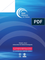 Instructions For Online Participants PRADS 2022