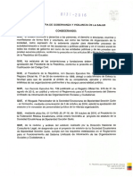 Aprobación estatuto Sociedad Ecuatoriana Bipolaridad Sección Quito