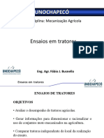 Ensaios de tratores: avaliação do desempenho e racionalização do uso