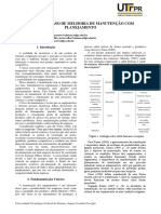 TCC1-ESTUDO DE CASO DE MELHORIA DE MANUTENÇÃO COM PLANEJAMENTO