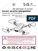 Spider+Drone IM 16pp+70x134mm Booklet Spanish