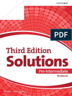 Solutions Pre Intermediate 3ed Workbook