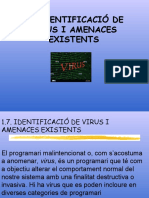 1.7 - Identificacio de Virus I Amenaces Existents