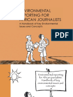 Environmental Reporting For African Journalists - A Handbook of Key Environmental Issues and Concepts-2006753