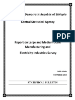 Large and Medium Manufacturing Industry Survey Report 2018