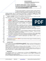 Instrucciones Elección Grupo-Horario Matriculados Julio ONLINE 2022-2023