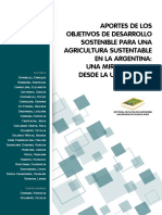 Aportes de Los ODS para Una Agricultura Sustentable en La Argentina