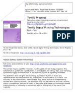Textile Digital Printing Technologies
