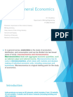 Introduction To Mineral Economics.