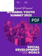 (ENG) Proposal Participant of Istanbul Youth Summit 2023