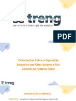 Orientações Sobre a Exposição Excessiva Aos Raios Solares e Uso Correto Do Protetor Solar