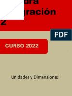 Unidades y Dimensiones 2022